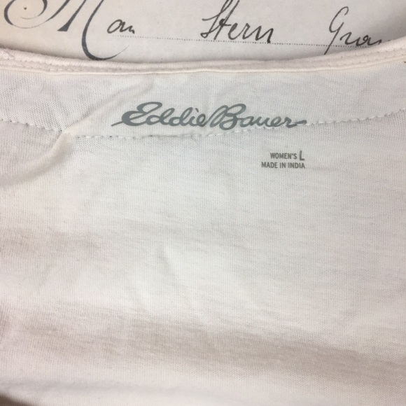 Eddie Bauer too sweater sleeves large - Picture 2 of 4